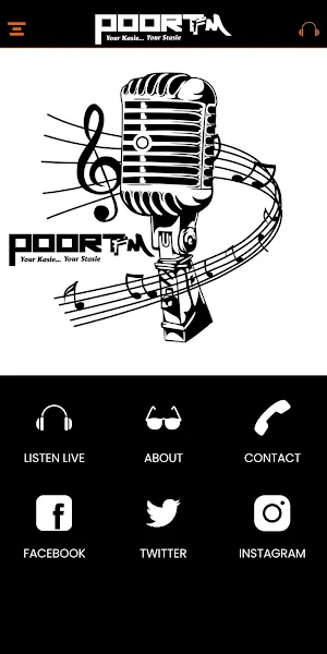 Poort FM Screenshot 0