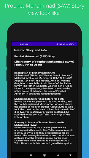 Prophet Stories & Islamic Info Screenshot 3