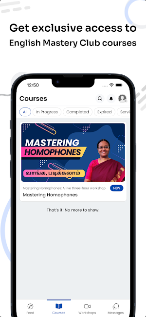 English Mastery Club Screenshot 2