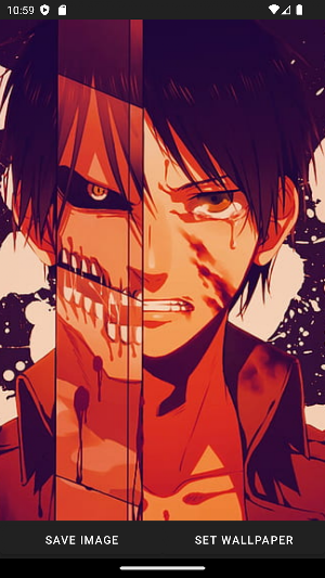 AOT - Eren Yeager Wallpaper Screenshot 0