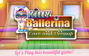 Kitty Ballerina Care and Dressup Screenshot 0
