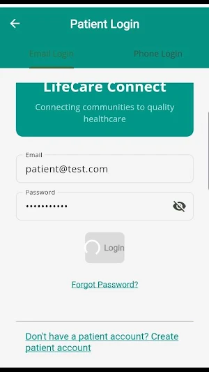 LifeCare Connect Screenshot 0