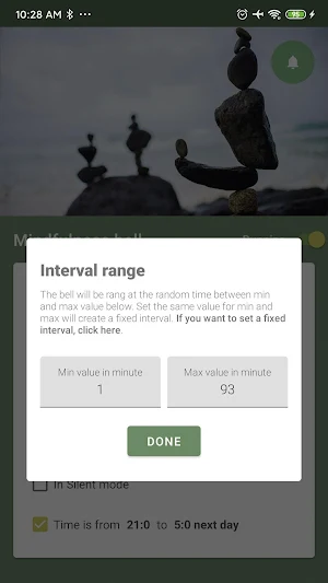 Mindfulness Bell Screenshot 3