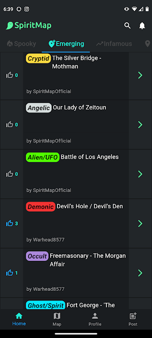 SpiritMap Screenshot 0