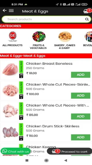 Grocery Express Manipal Screenshot 3