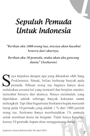 Yang Muda, Yang Ceria Berkarya Screenshot 1