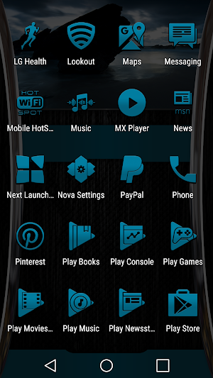 Grasp Turquoise Icon Pack Screenshot 3