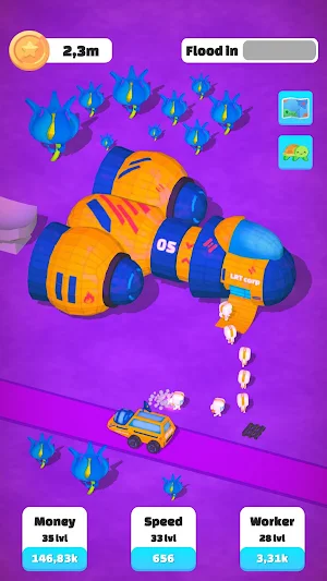 Idle Escape The Flood Screenshot 2