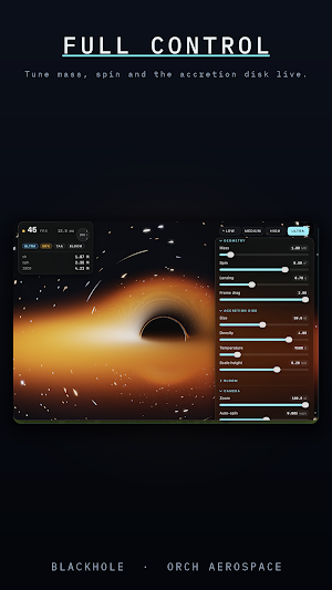 BlackHole - Physics Simulator Screenshot 2