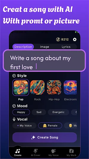 AI Song&AI Music&Cover-SongAI Screenshot 1