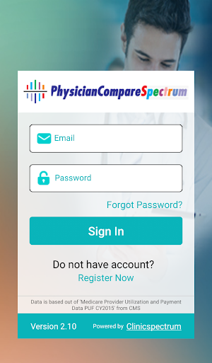 PhysicianCompareSpectrum Screenshot 0