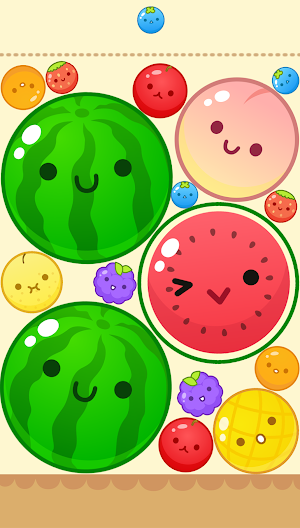 Watermelon Merge - Fruit Crush Screenshot 1
