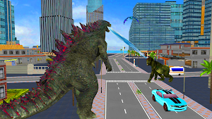 Godzilla vs Gorilla Rampage 3D Screenshot 0