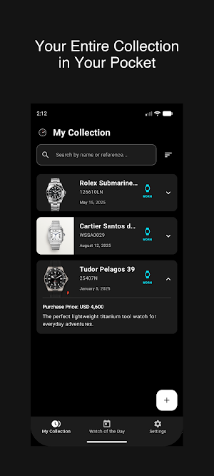 Watchfolio: Watch Collection Screenshot 0