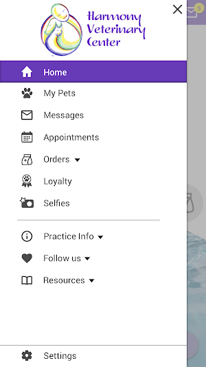 Harmony Vet Center Screenshot 1