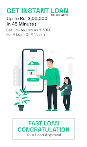 Quick Loan with EMI Calculator Screenshot 0