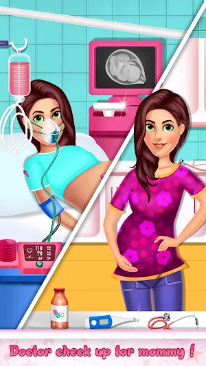 Mummy NewBorn DayCare - NewBorn babysitter Games Screenshot 0