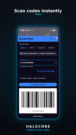 Barcode Maker: Gen & Scan Screenshot 1