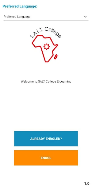 SALT College E-learning Screenshot 0