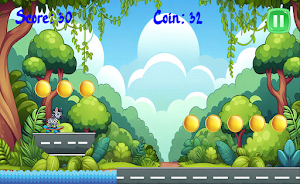 Skater Zebra Rush Game Screenshot 2