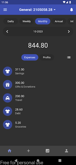Financier Screenshot 2