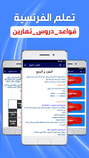 تعلم اللغة الفرنسية بدون انترنت للمبتدئين Screenshot 3