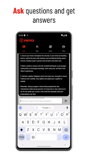 iPrepper: Emergency Kits Screenshot 1