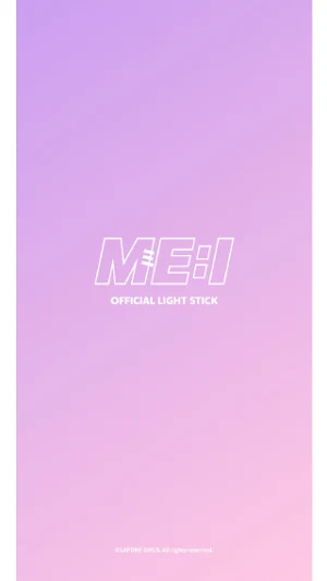 ME:I OFFICIAL LIGHT STICK Screenshot 0