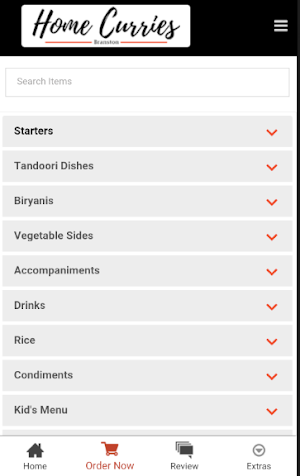 Home Curries Screenshot 2