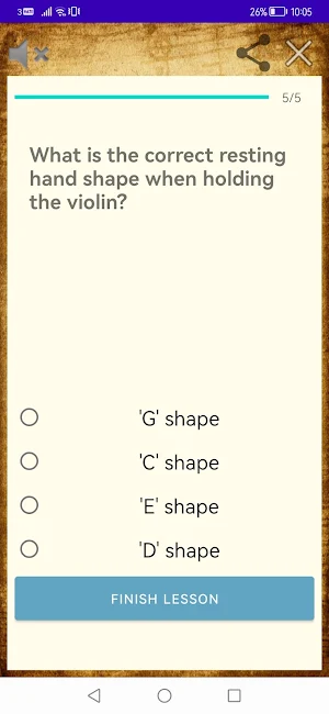 Learn Violin App Screenshot 1