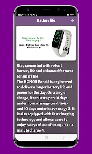 Honor Band 6 Guide Screenshot 2