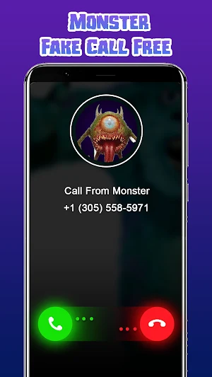 Monster Fun Call: Prank & Chat Screenshot 1