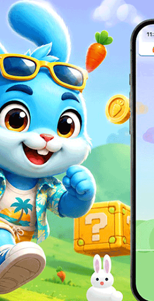 Bunny Breeze Run Screenshot 1