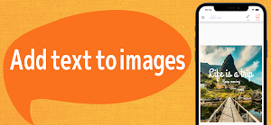Add text to images Screenshot 0