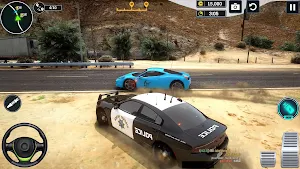 Car Chase Simulator: Cop Games Screenshot 2