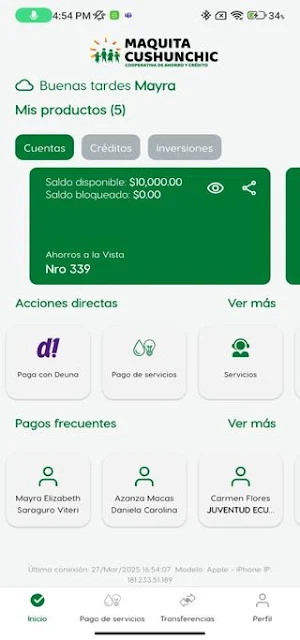 Maquita Móvil Screenshot 1