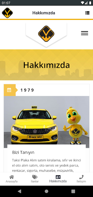 Kale Taksi Screenshot 2