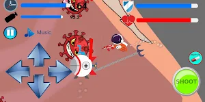 Doctor Mini : Virus Hunter Screenshot 2