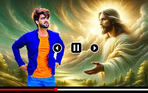 Jesus photo video maker songs Screenshot 0