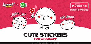可爱贴纸 Cute Stickers by Lysart Screenshot 0