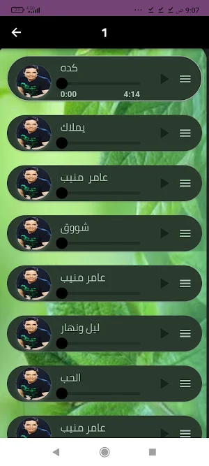 أروع أغاني عامر منيب بدون نت Screenshot 1