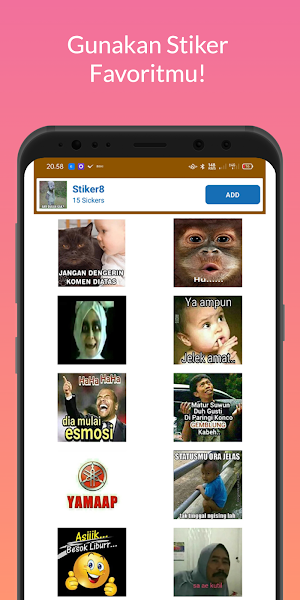 Sticker WA Meme Lucu Screenshot 2