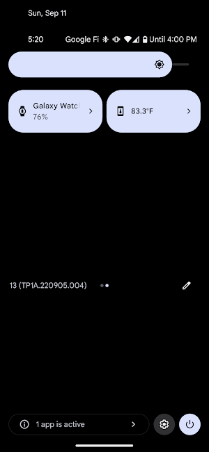 Phone Battery Info On Wear Screenshot 2