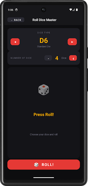Roll Dice Master Screenshot 2