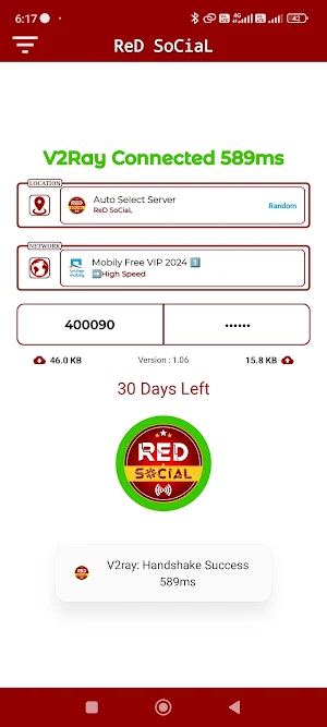 ReD SoCiaL VPN Screenshot 0