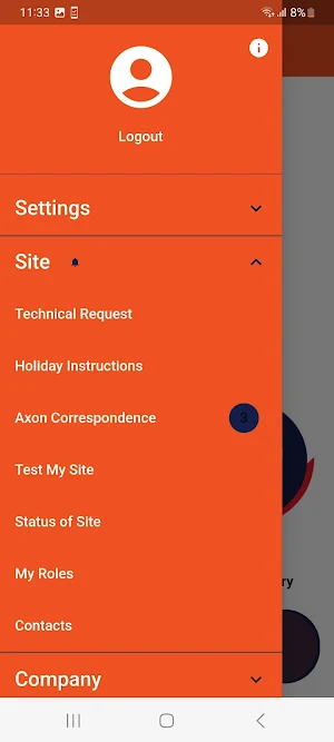 Axon Alarms Screenshot 1