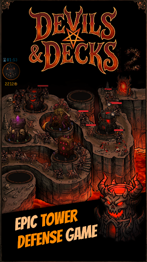 Devils & Decks: Tower Defense Screenshot 0