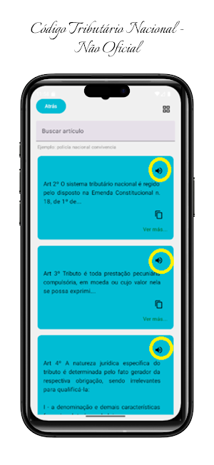 Código Tributário Nacional BR Screenshot 0