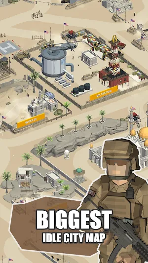 Idle Warzone 3d: Military Game - Army Tycoon Screenshot 0