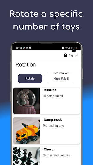 Sort Toys: Toy Rotation App Screenshot 1